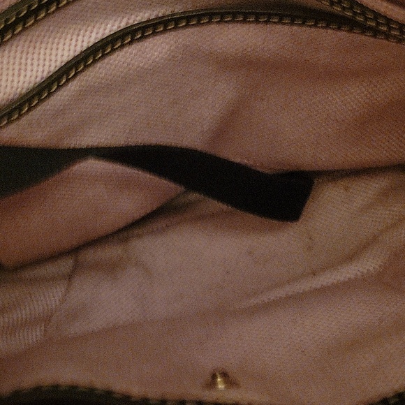 Elegant Black Crocodile Pattern Shoulder Bag/ Dooney And Bourke - Picture 4 of 11